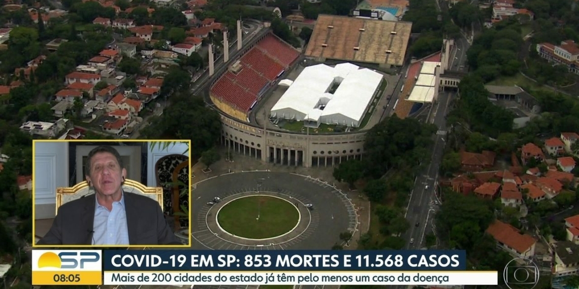 Doria prorroga quarentena no estado de SP até 10 de maio devido a pandemia de coronavírus