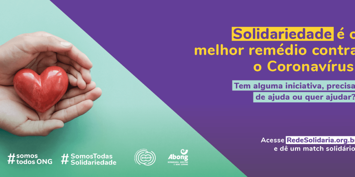 Solidariedade é o melhor remédio contra o Coronavírus